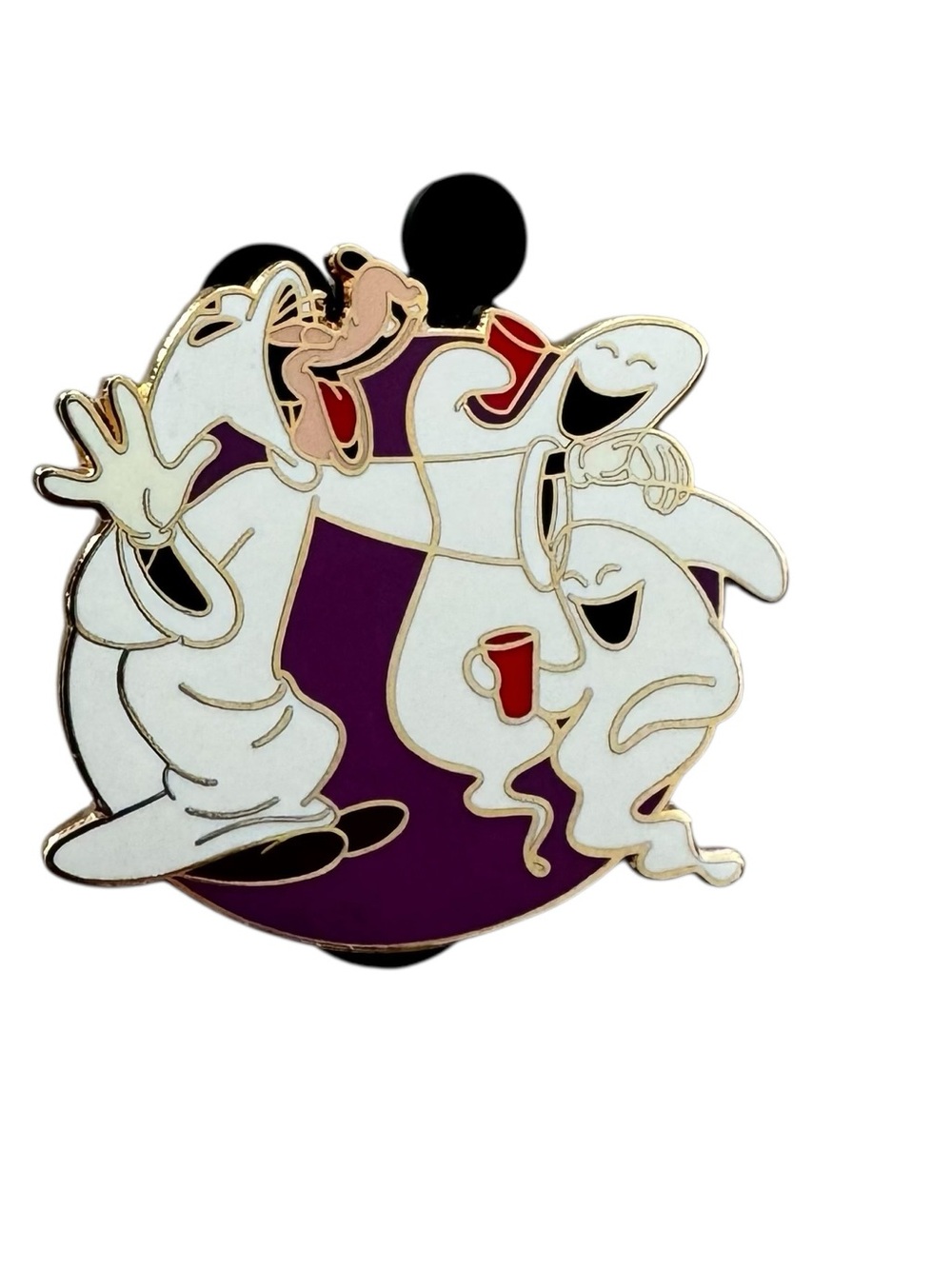 Disney Pin Goofy Laughing Ghosts Mickey O'Lantern Mystery LE 750 EUC